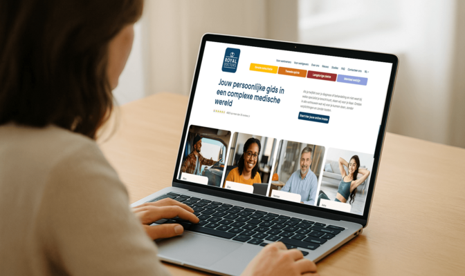 Vernieuwde website van Royal Doctors